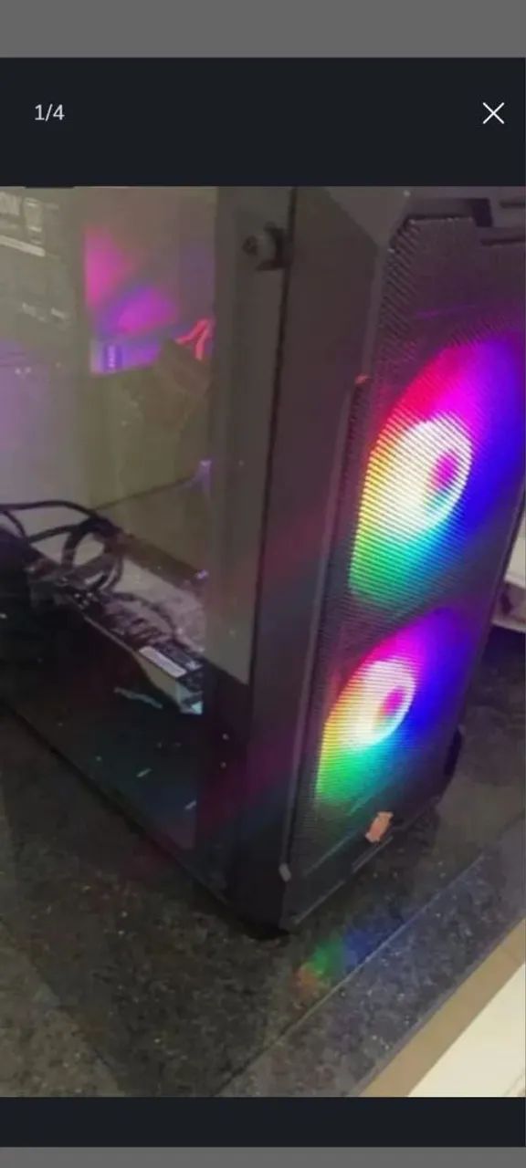 VENDO OU TROCO PC GAMER POR CELULAR  - Foto 2