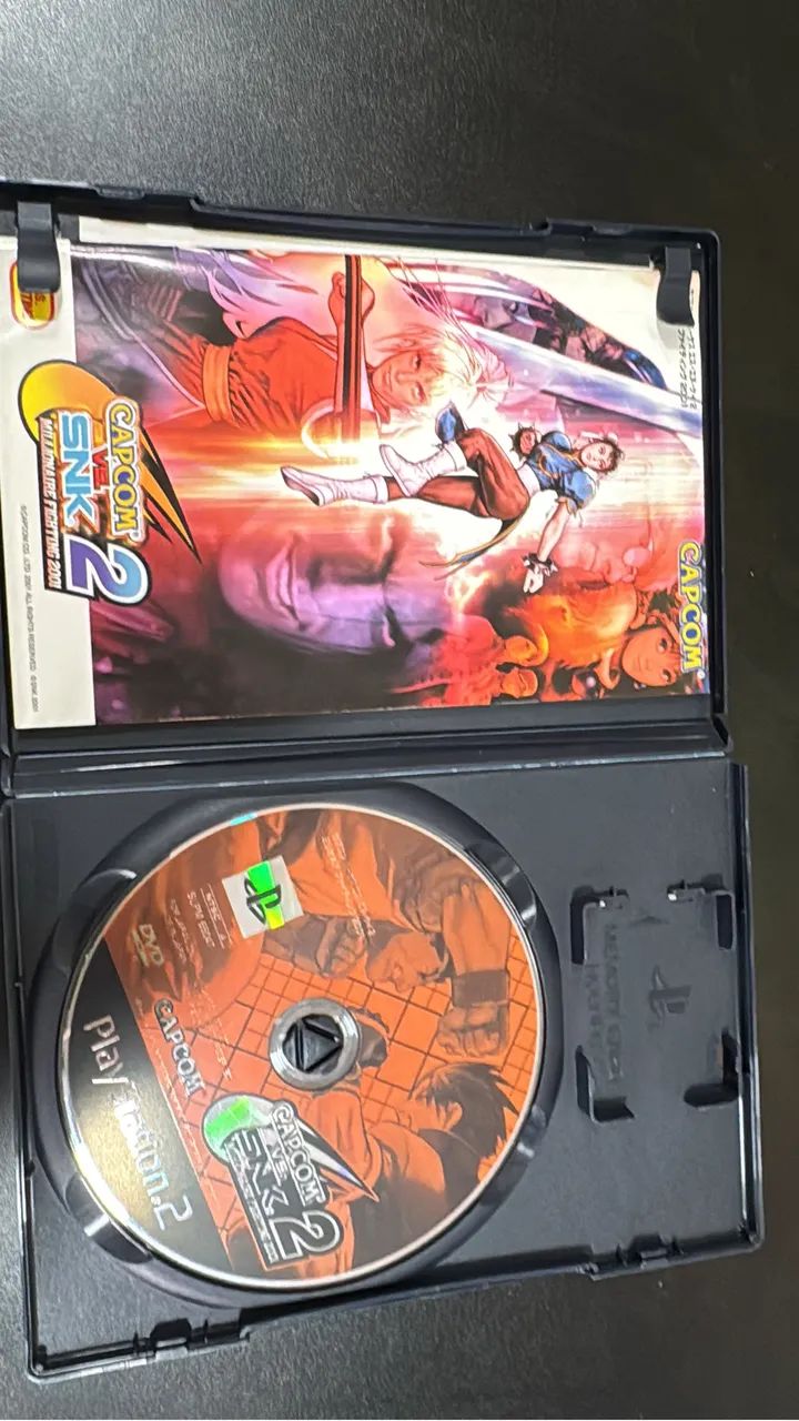 Capcom vs snk 2 japonês original completo - Foto 2