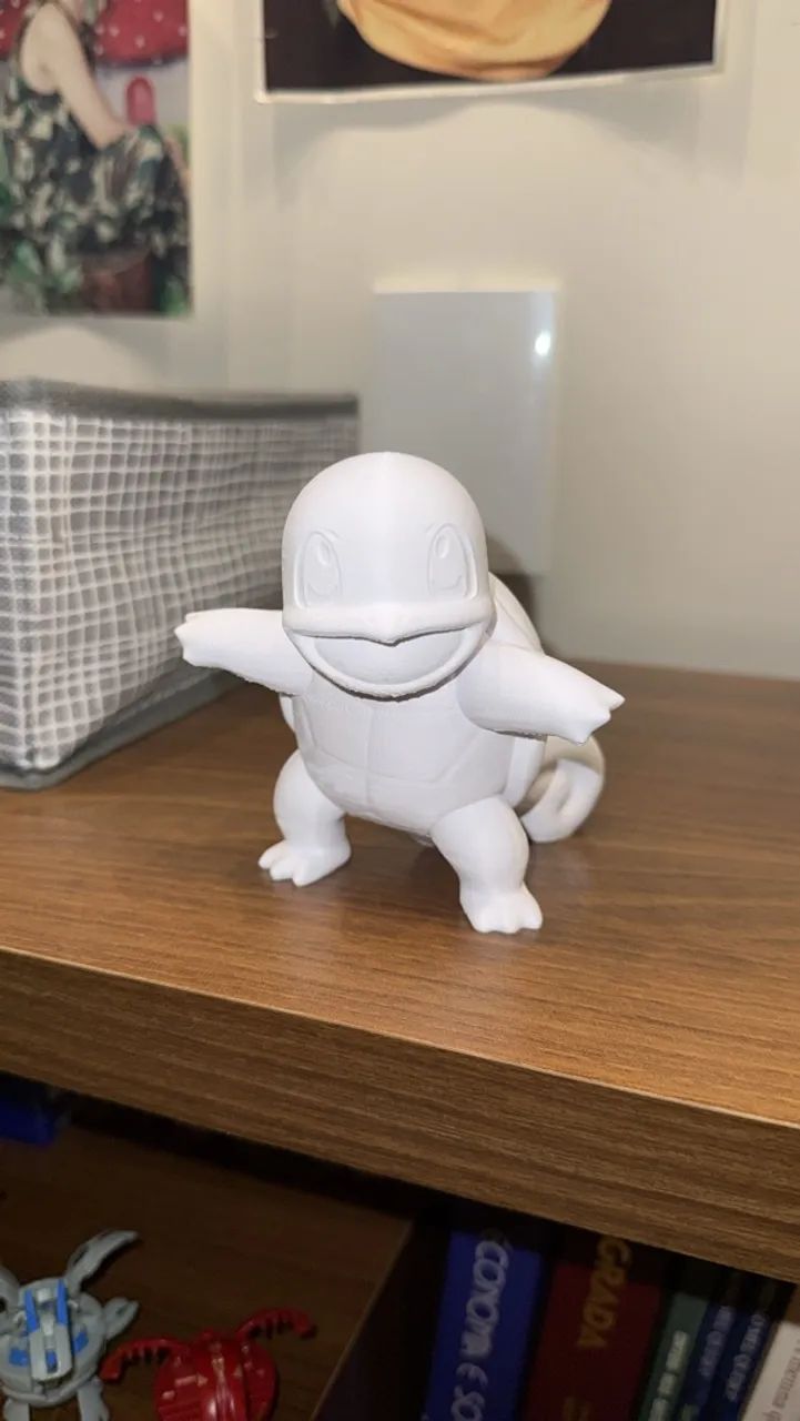 Squirtle Impressão 3D 