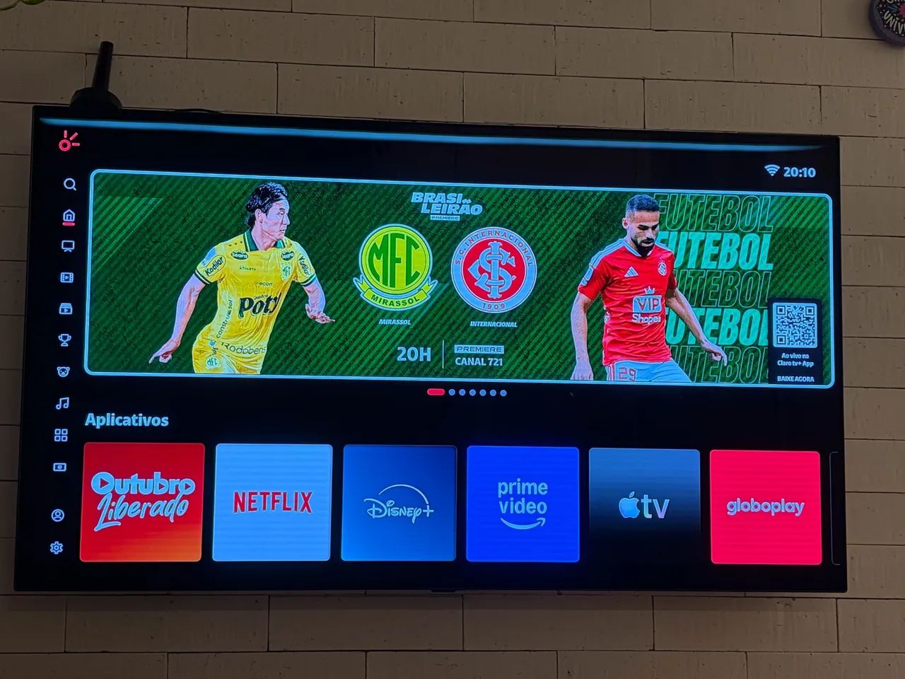 TV LG OLED 48 polegadas 4k