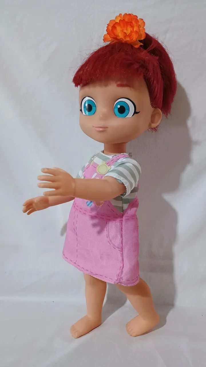 Boneca Rainbow Ruby da marca baby Brink 42 cm  - Foto 3