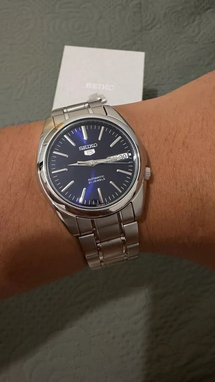Relógio seiko 5 SNKL43K1 automático  - Foto 2