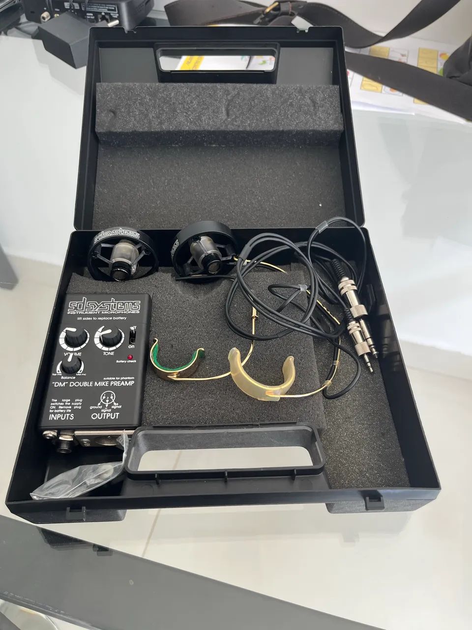 Microfone Sd Systens LC80W para sax soprano 2 microfones - Foto 4