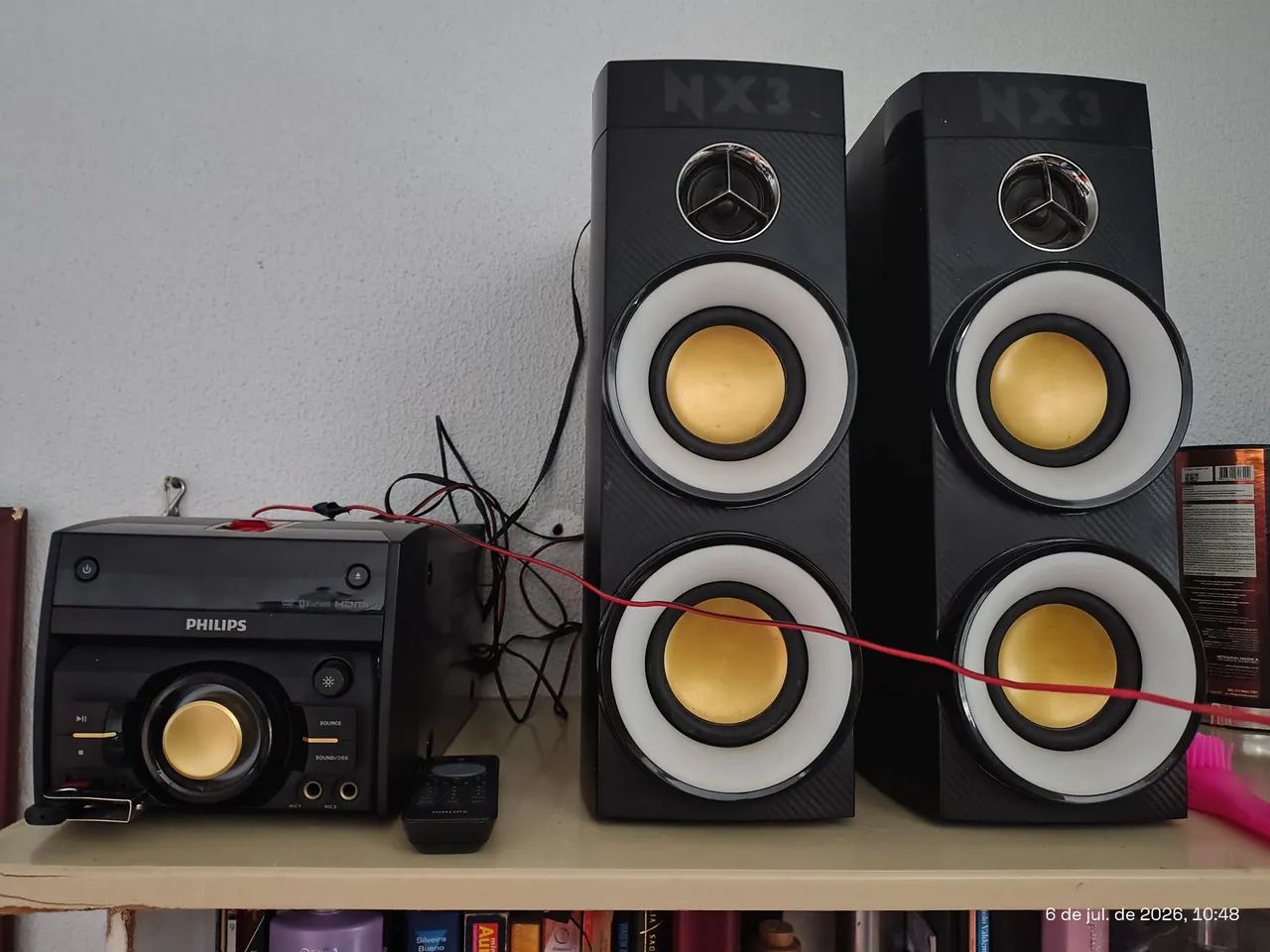 Aparelho de som Philips 