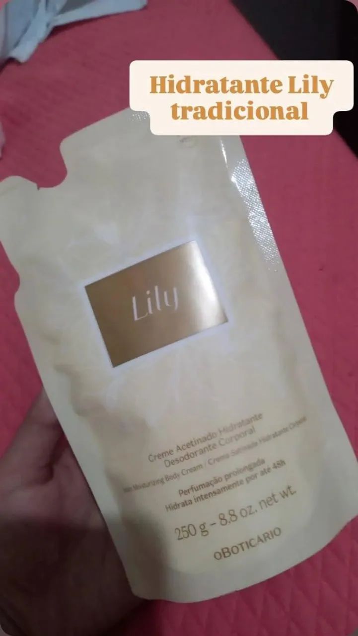 Hidratante lily 