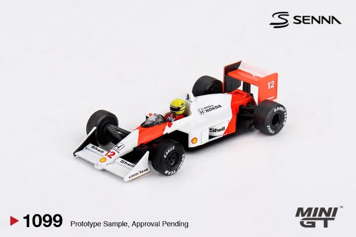 Mini GT McLaren MP 4/4 1988 Japanese Grand Prix Winner Ayrton