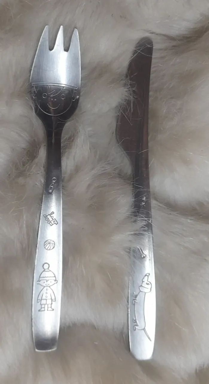 Conjunto infantil Talheres Hércules Inox - Foto 3