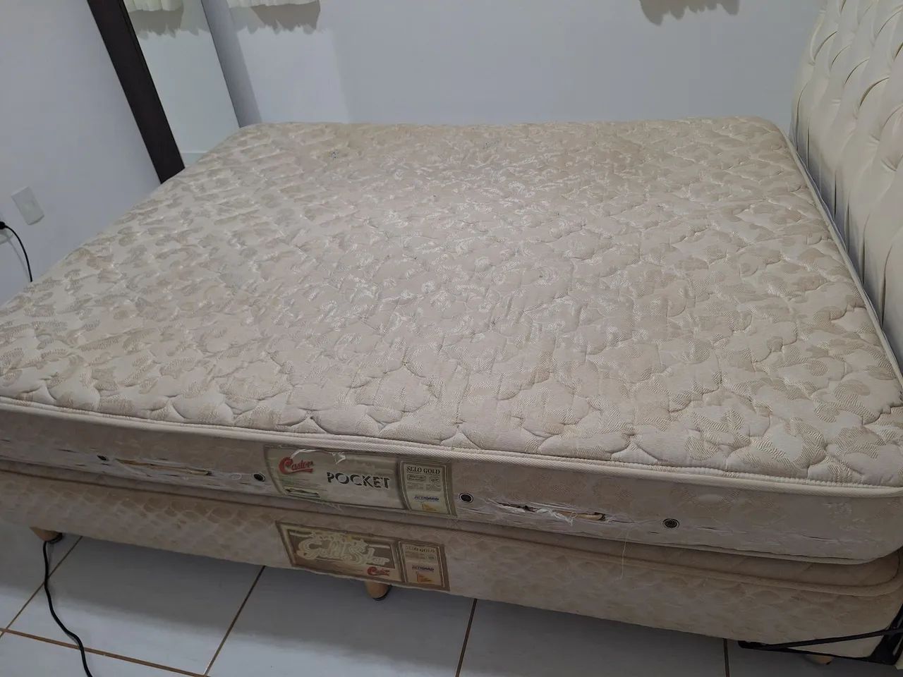 Base e cabeceira de cama box - Foto 5