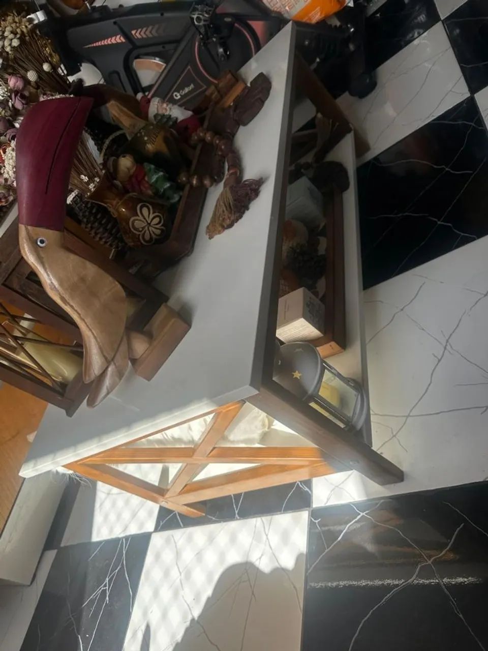 Mesinha de centro/ mesa de madeira  - Foto 4