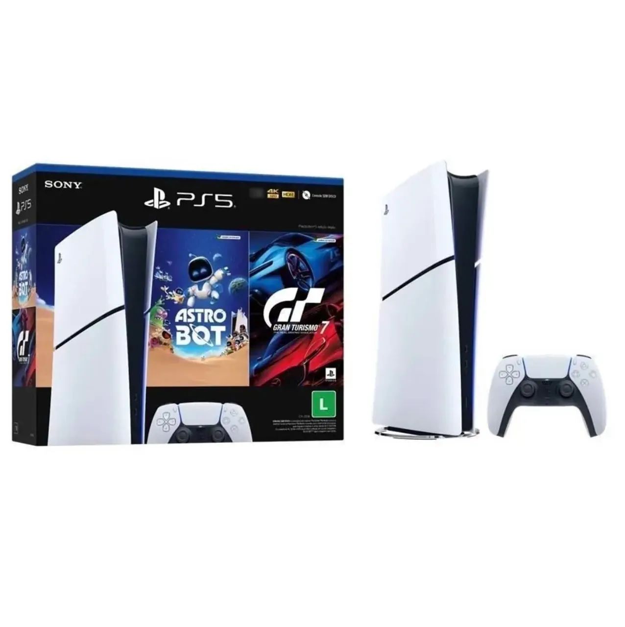 Vídeo game PS5 + controle extra - Foto 2