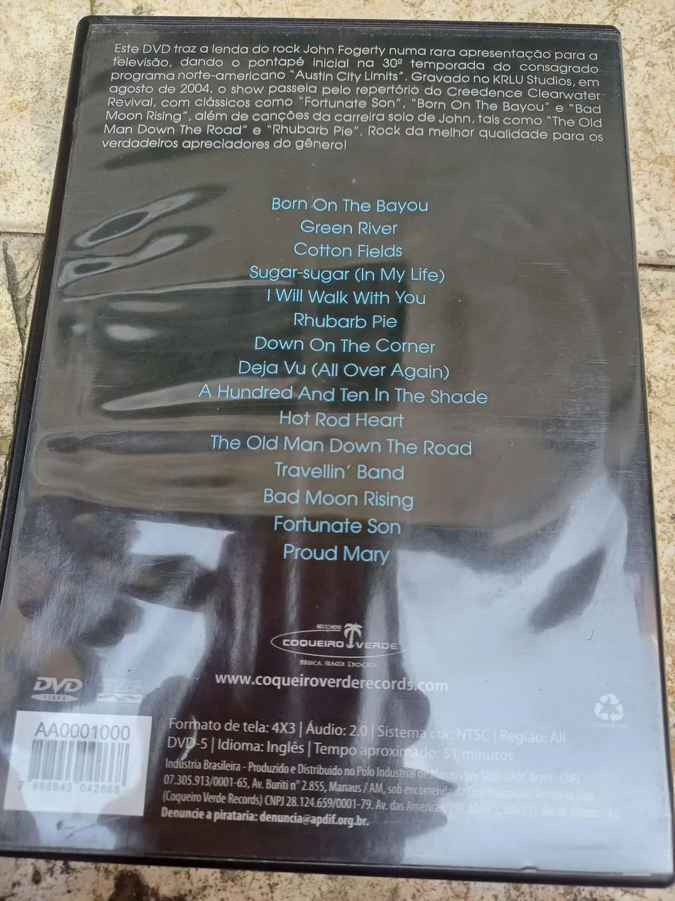 DVD Joh Fogerty Austin City Limits - Foto 2