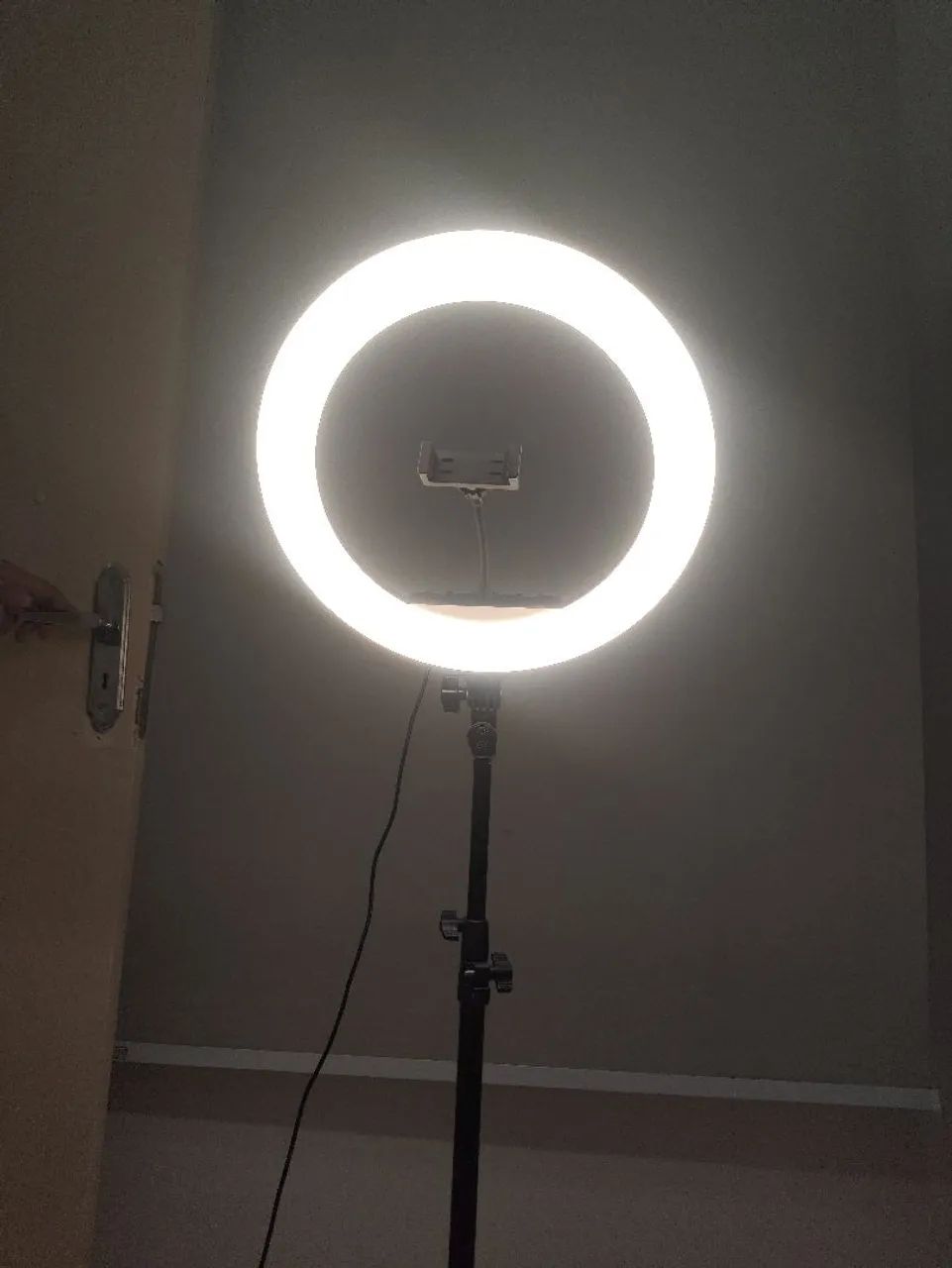 ring light com controle 14 polegadas com controle - Foto 4