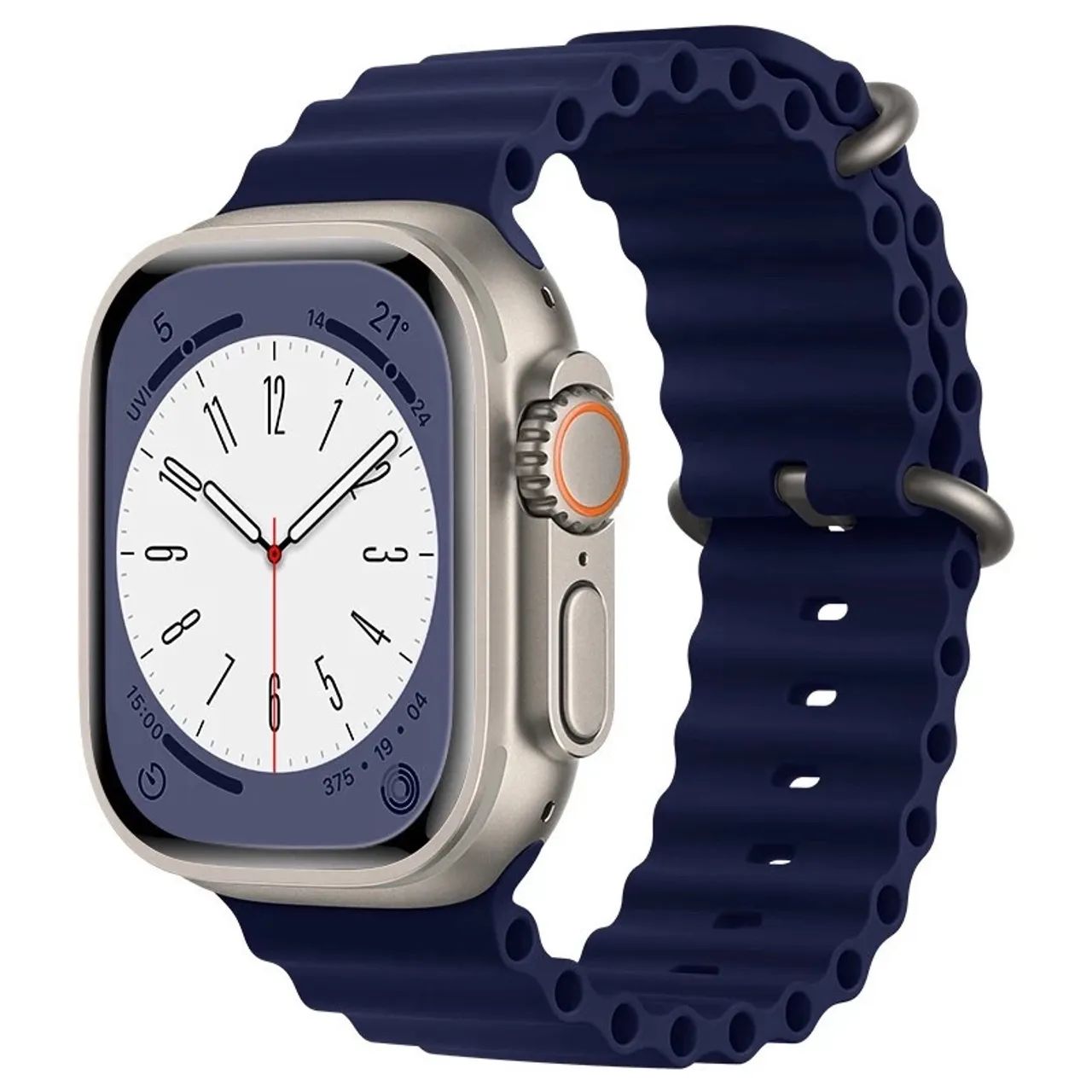 Kit com 3 pulseiras para smart Watch 42,44,45 e 49mm - Foto 4