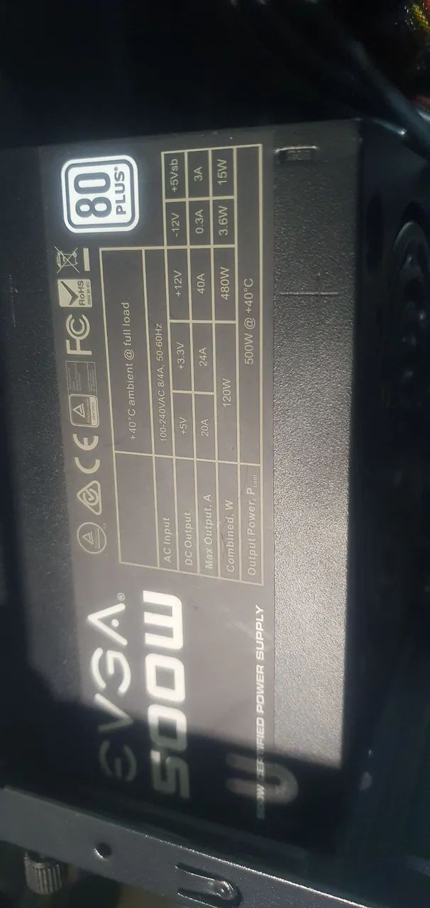 Gabinete + Fonte 500W - Foto 3