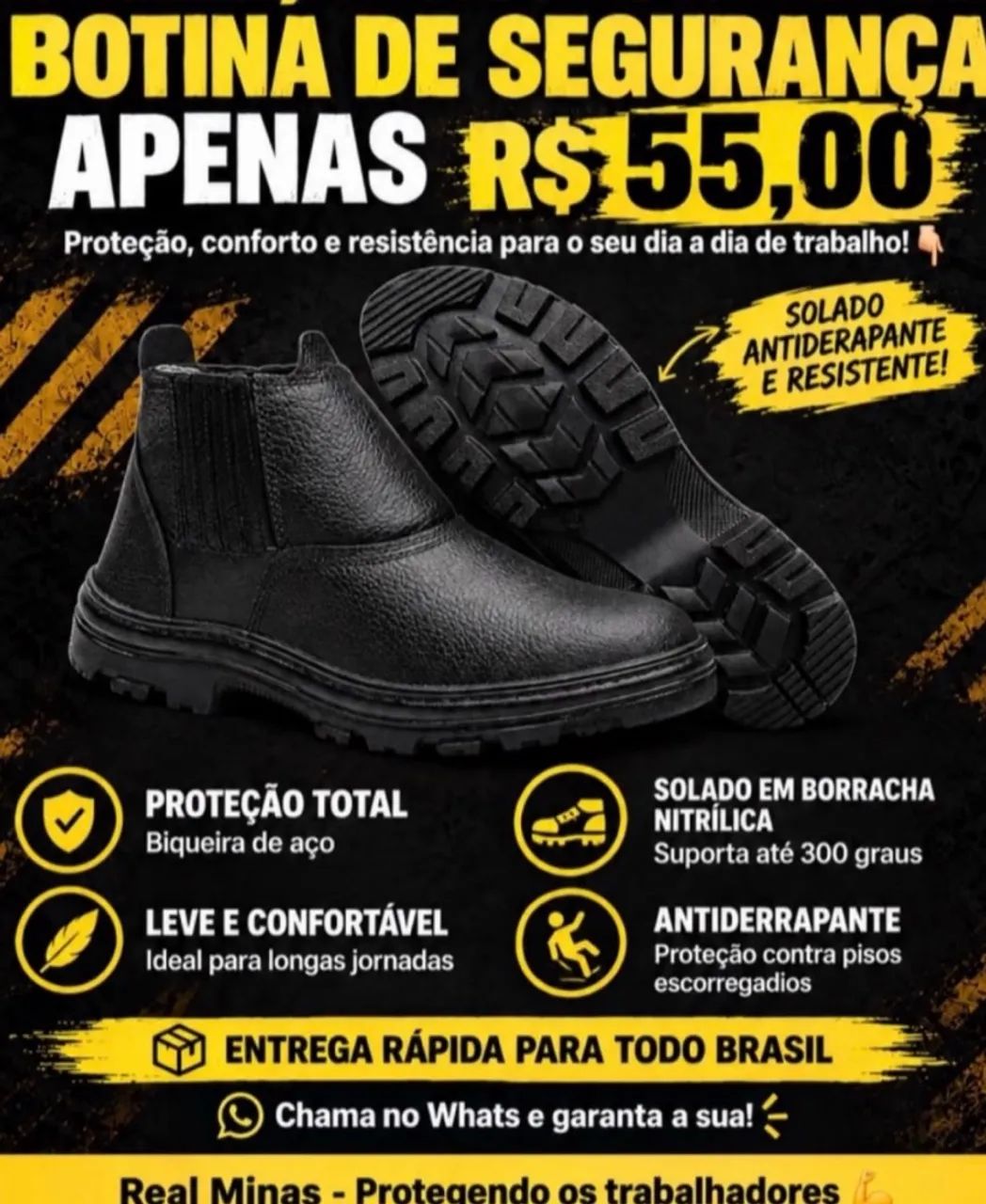 Botina de Segurança 