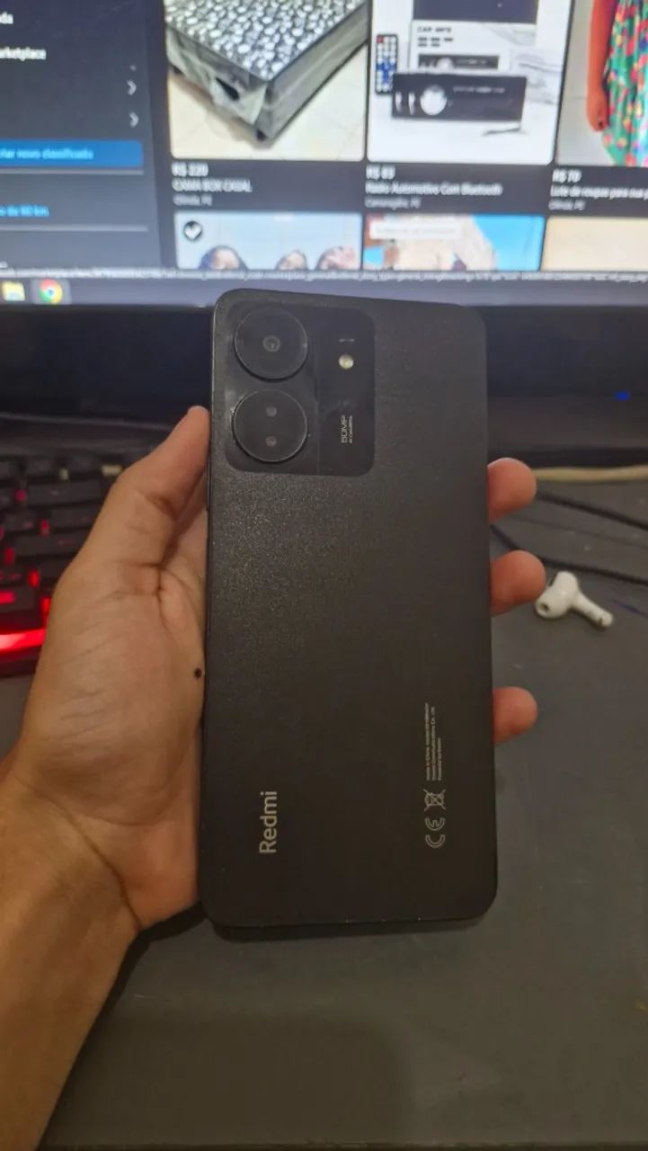 Redmi 13C 128GB - Aceito Ofertas - Foto 2
