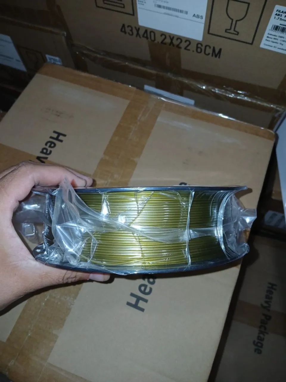  filamento 3D PLA e PETG - Foto 4