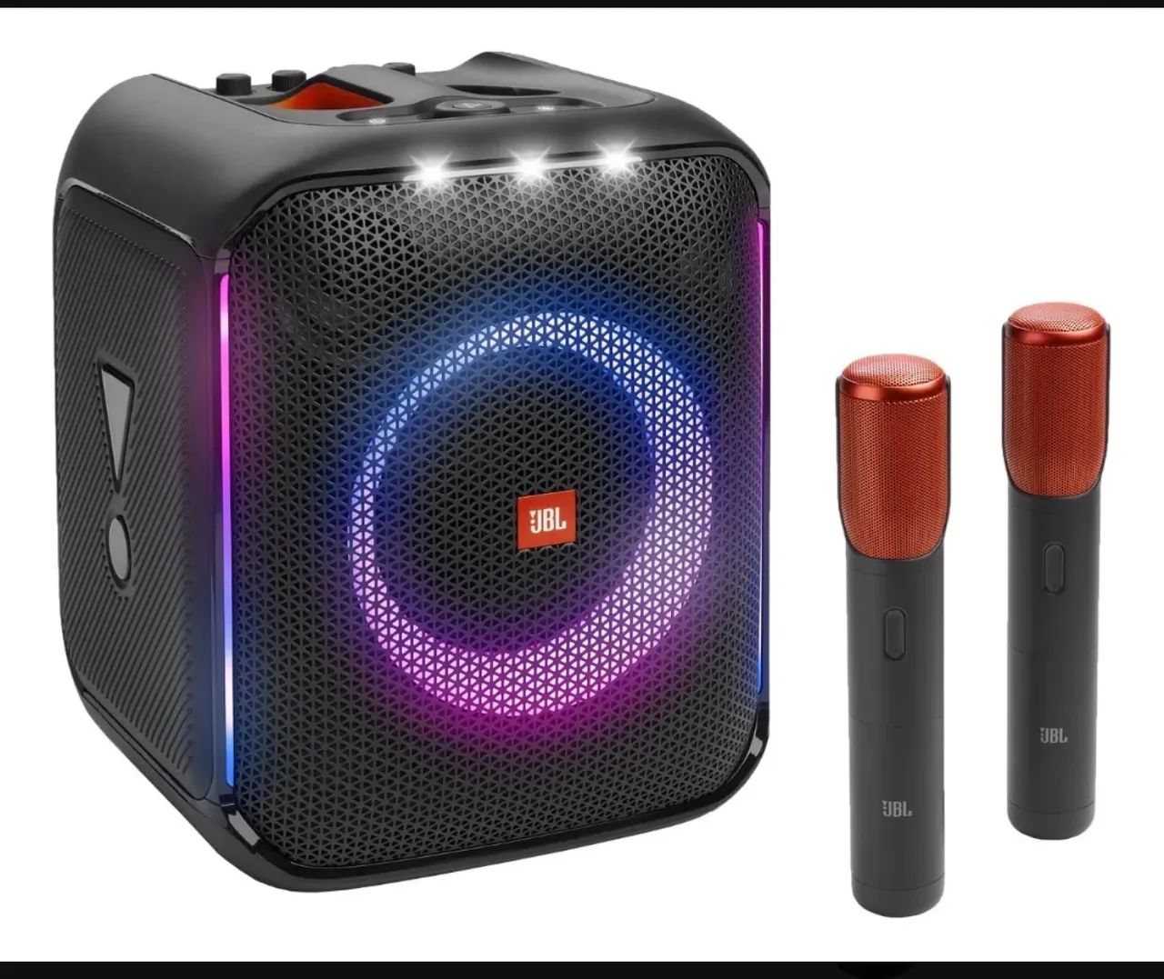 Caixa de som JBL ENCORE + 2 Microfones JBL sem fio- bluetooth  - Foto 4