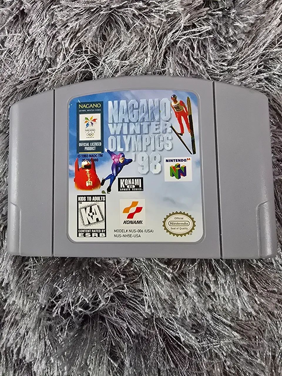 Nagano Winter Olympics 98 - Nintendo 64 com manual