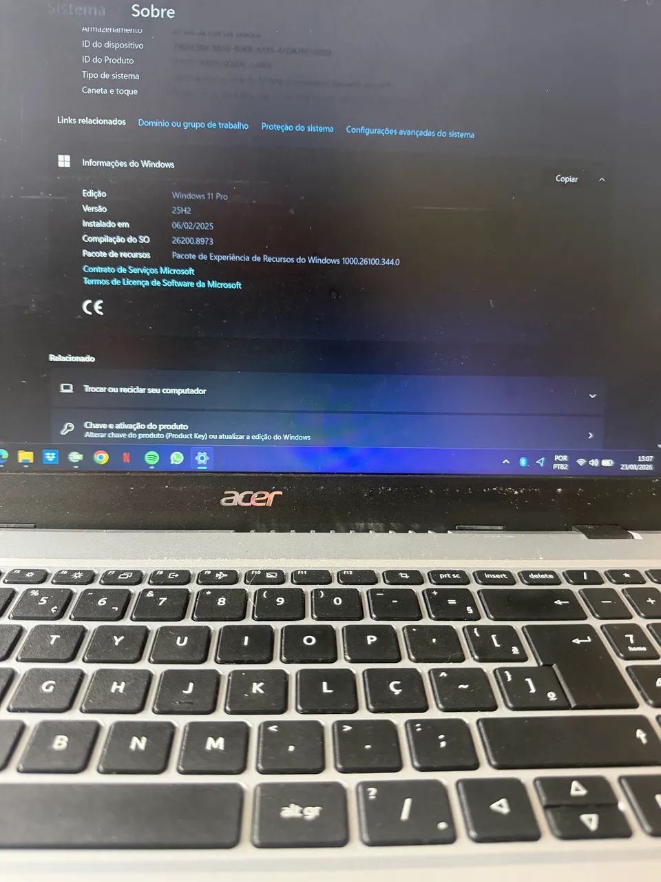 Notebook acer aspire 3 - Foto 2