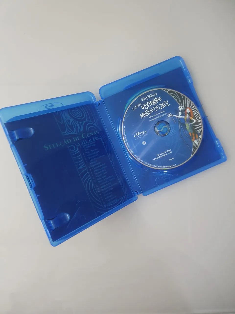 Blu-ray O Estranho Mundo de Jack - Original é Impecável - Tim Burton - Foto 3