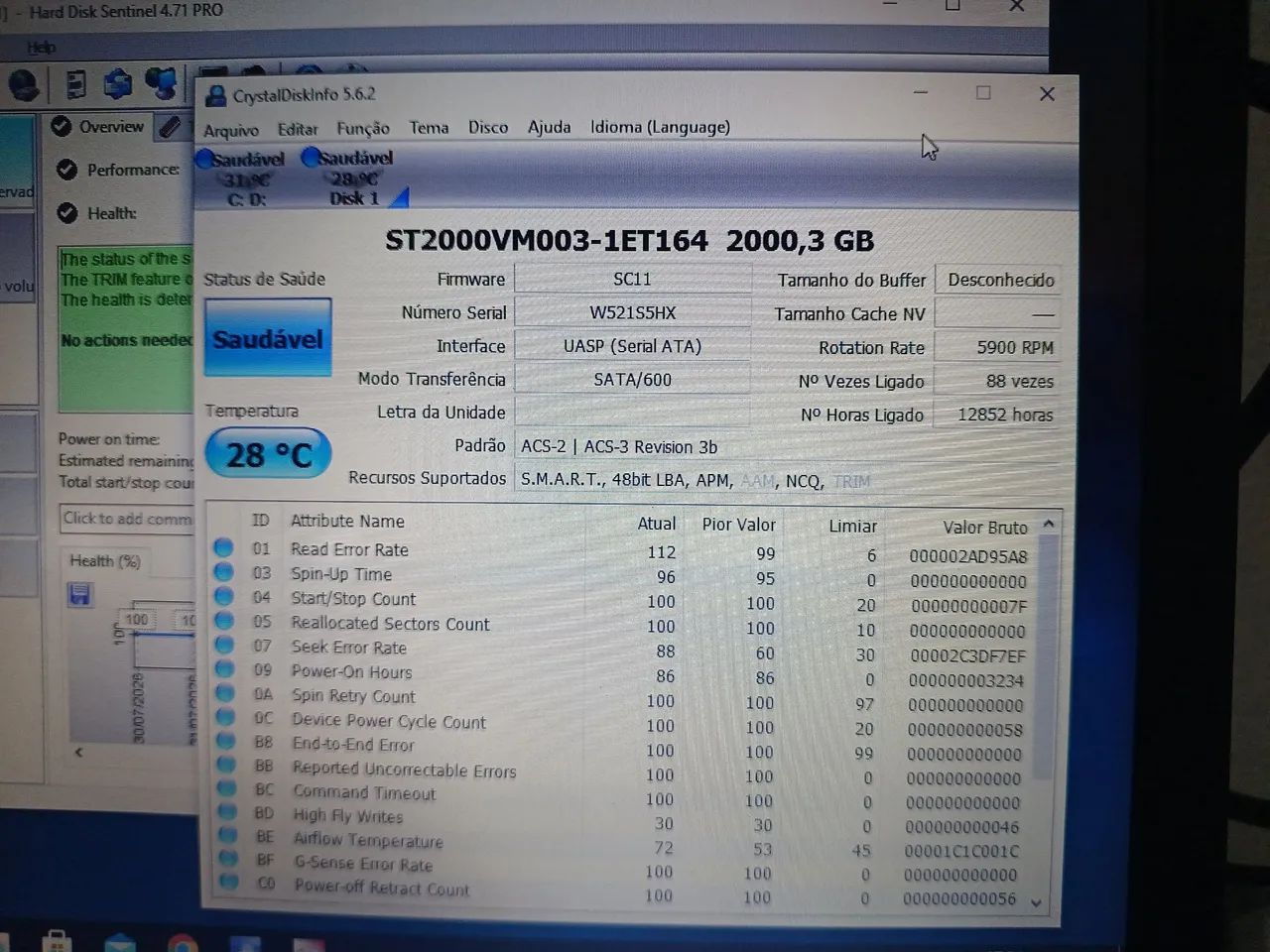 Hd seagate 2tb Barracuda cftv dvr nvr cpu  - Foto 3