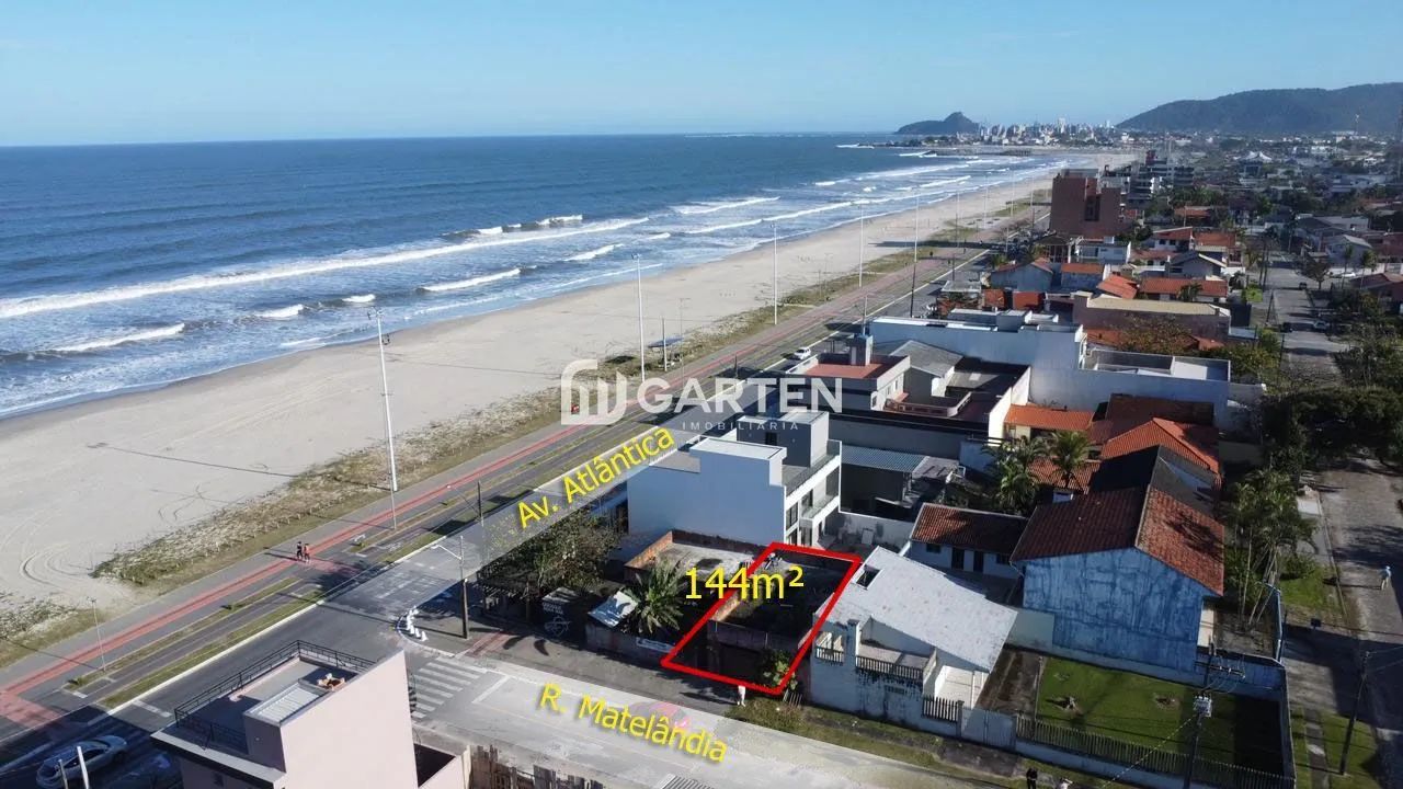 Terreno quadra mar em Matinhos-PR