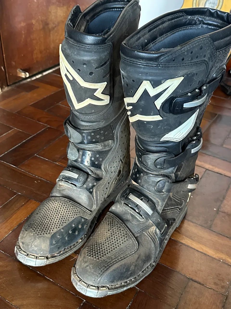 Bota Articulada Alpinestar Tech 3 Preto - Foto 5