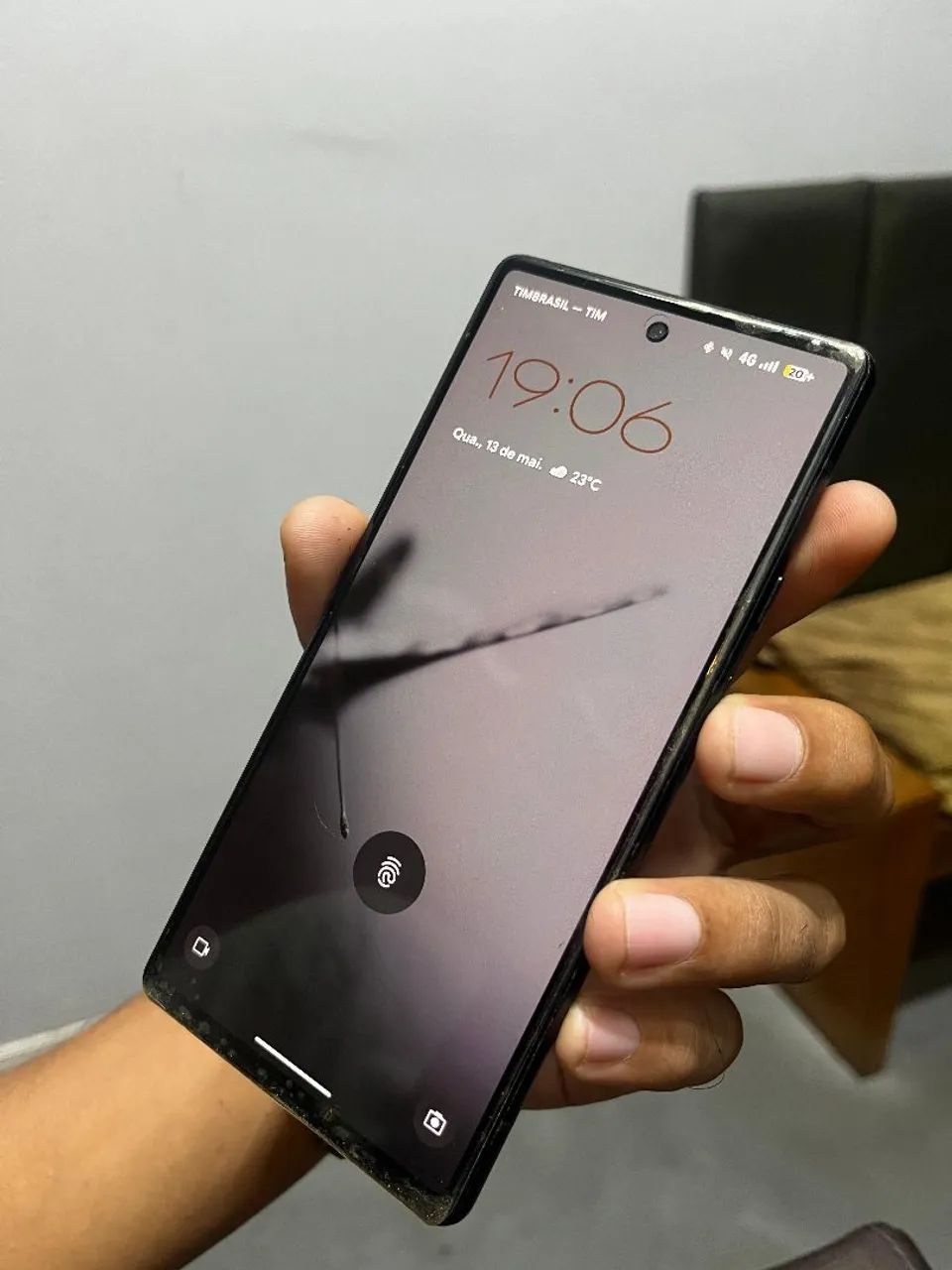Google Pixel 6 128gb Cinza Espacial. Impecável! - Celulares e