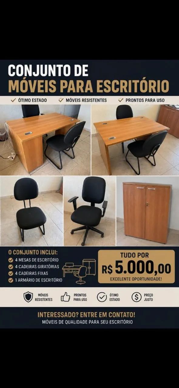 Móveis para escritório 