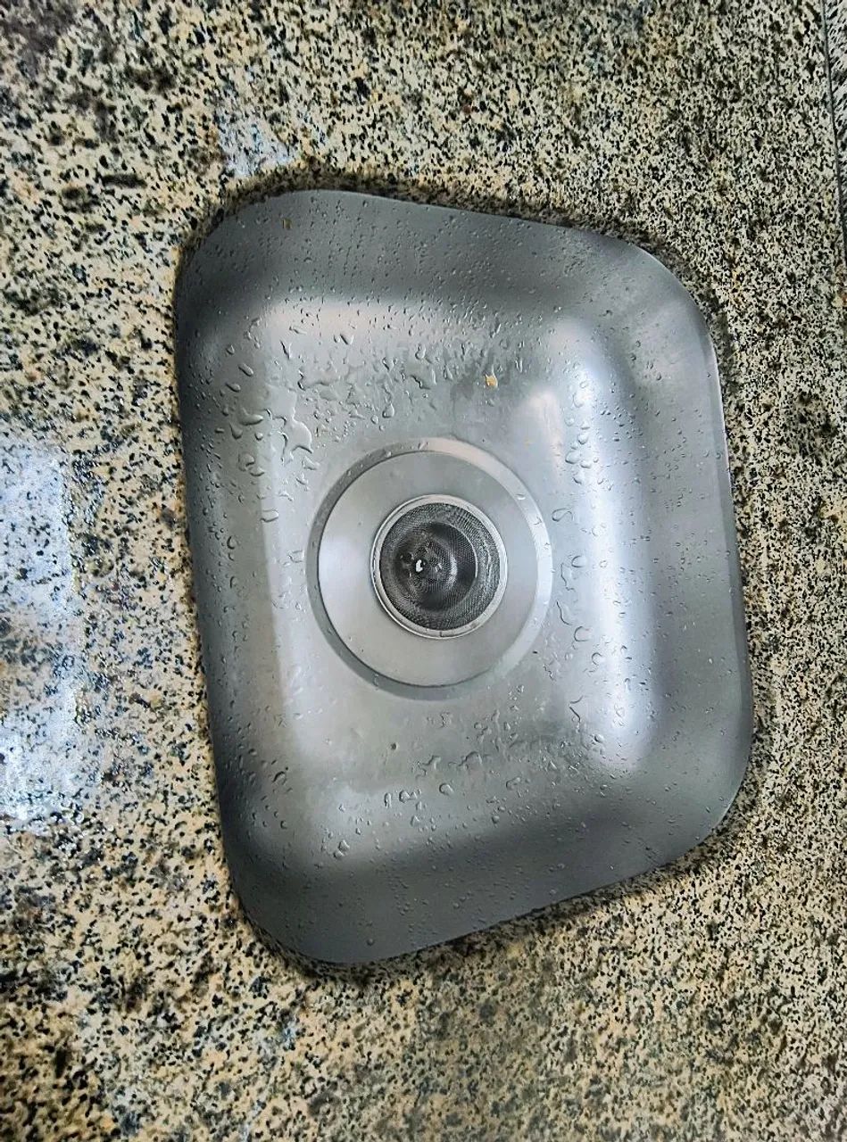 Pia de granito com cuba de inox - Foto 5