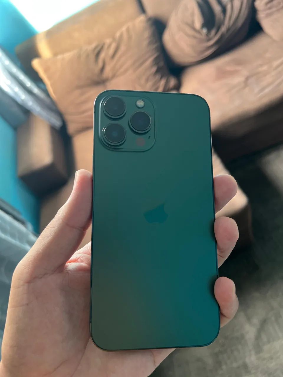 iPhone 13 Pro Max 128GB Verde - Completo com Nota Fiscal | Troco