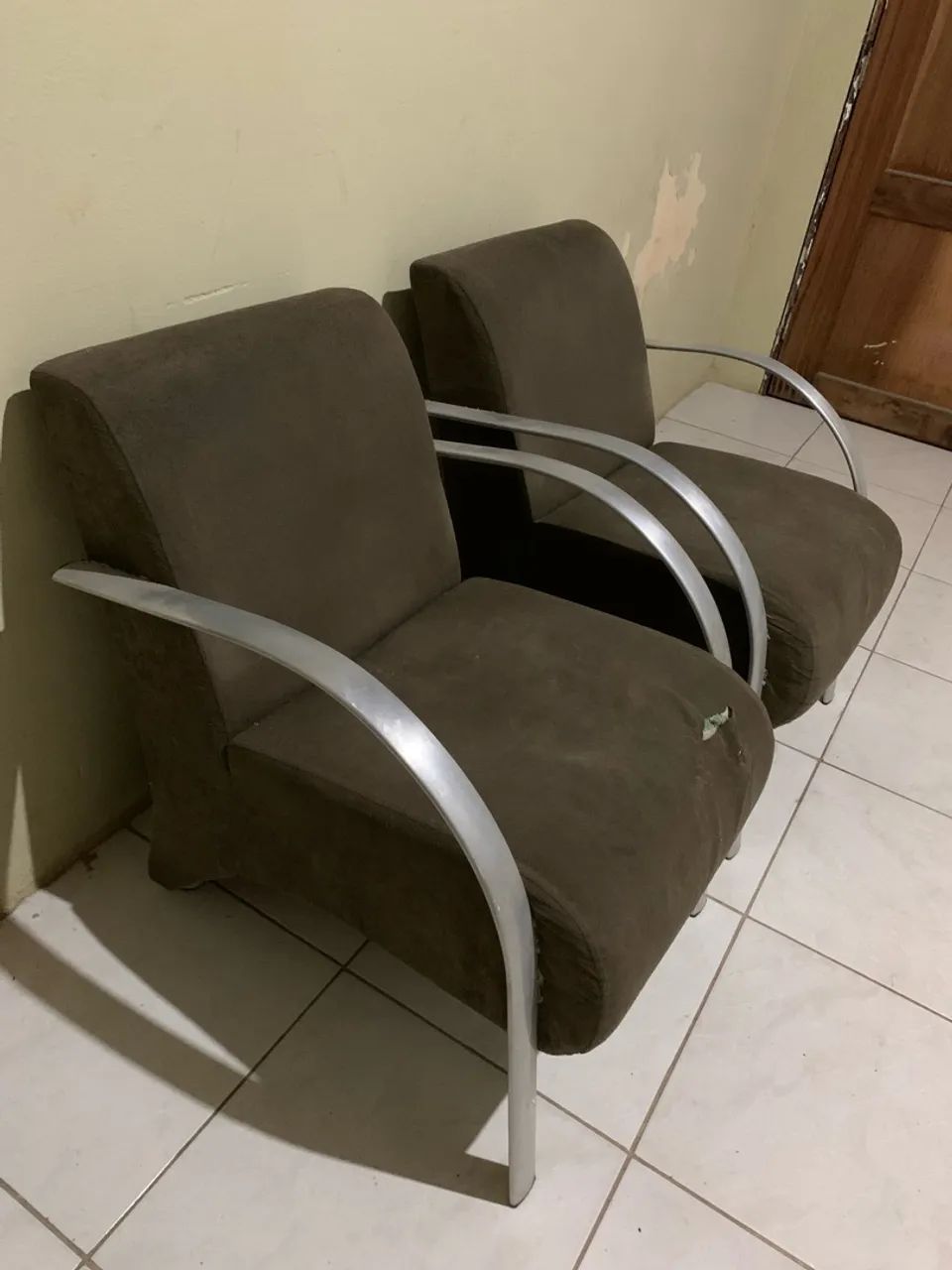 Duas poltronas usada para reforma - R$ 80 - Foto 2