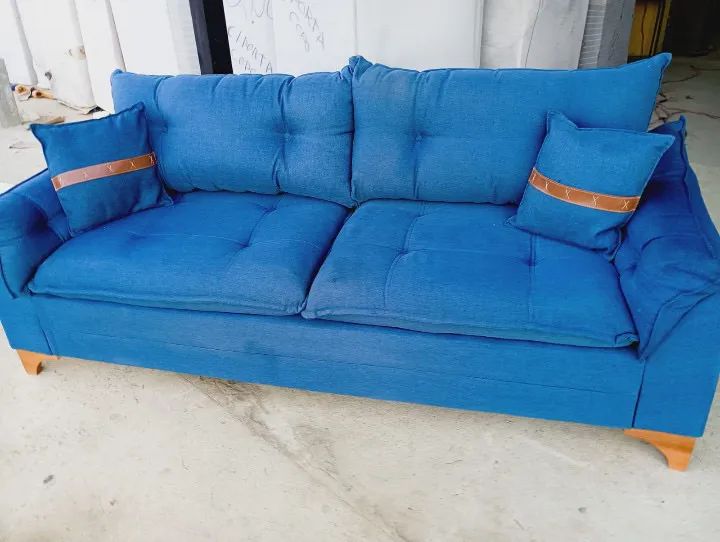 SOFÁ ÚNICO AZUL  - Foto 3