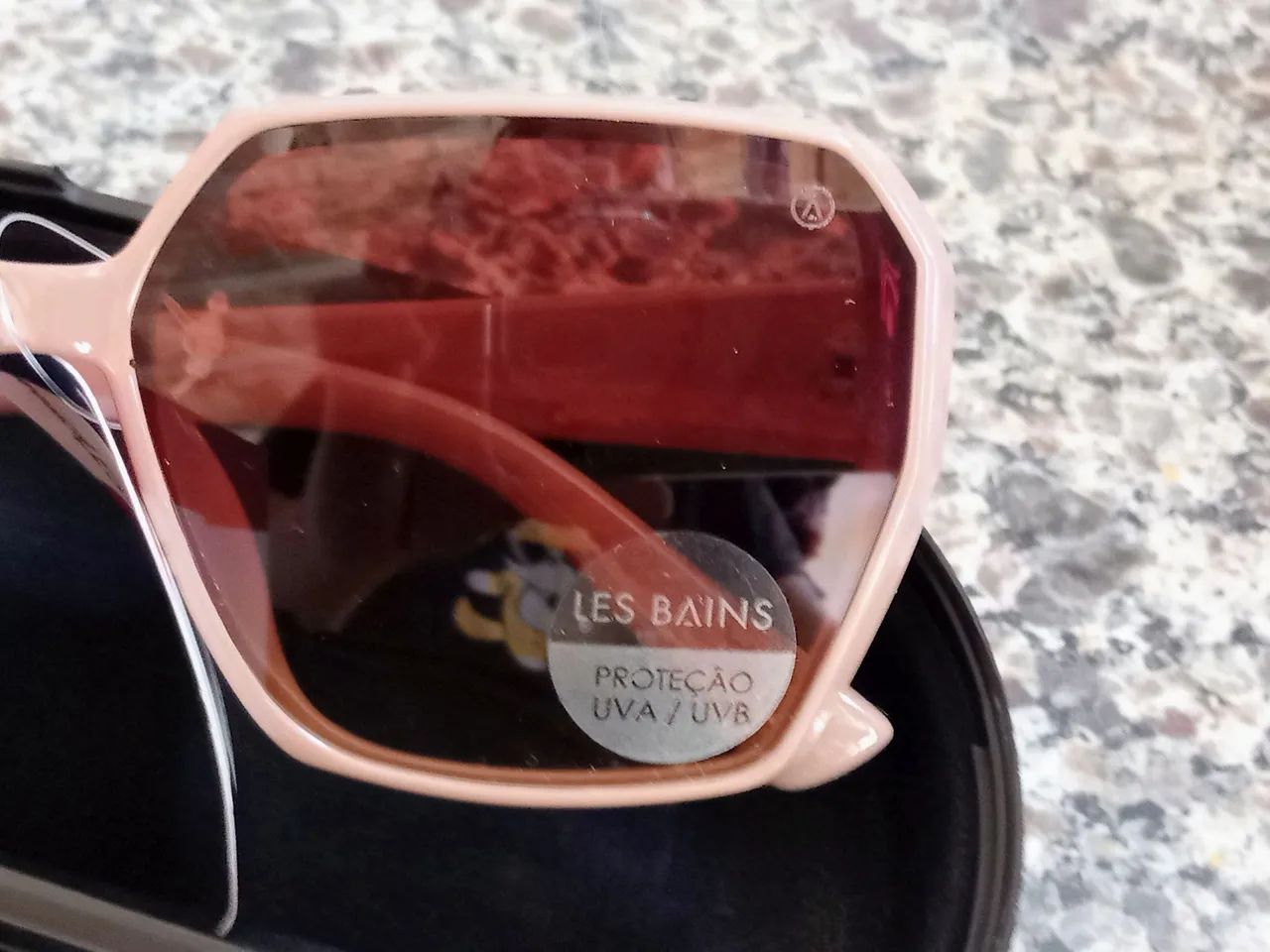 Óculos de Sol Les Bains Paris Nude - Foto 4