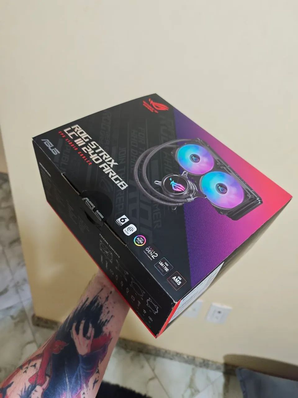 Water Cooler ASUS ROG LC III 240 ARGB  - Foto 4