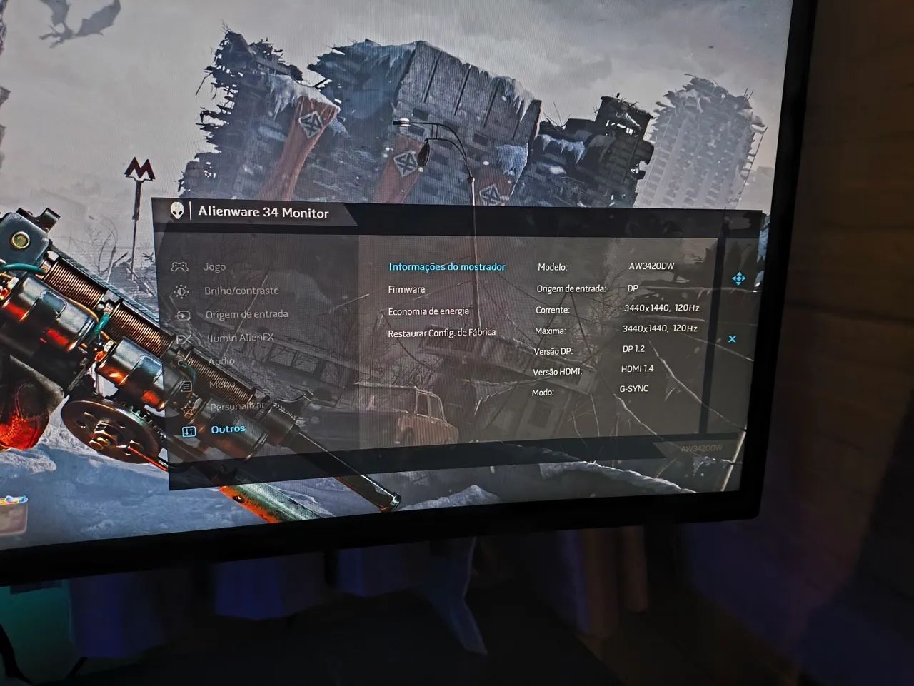 Monitor Alienware 34 polegadas ultrawide  - Foto 2