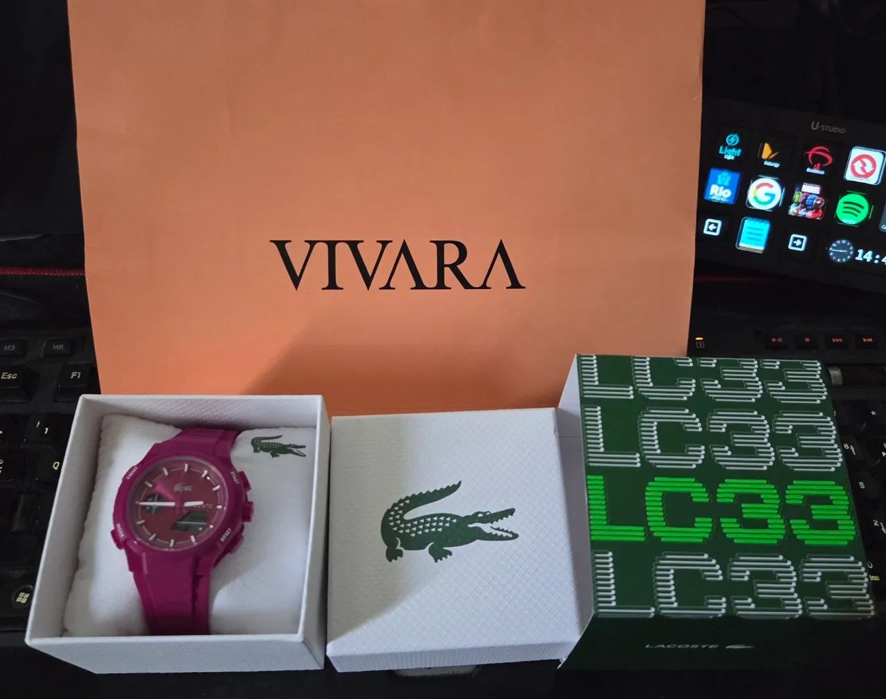 Relógio Lacoste LC 33 original na caixa