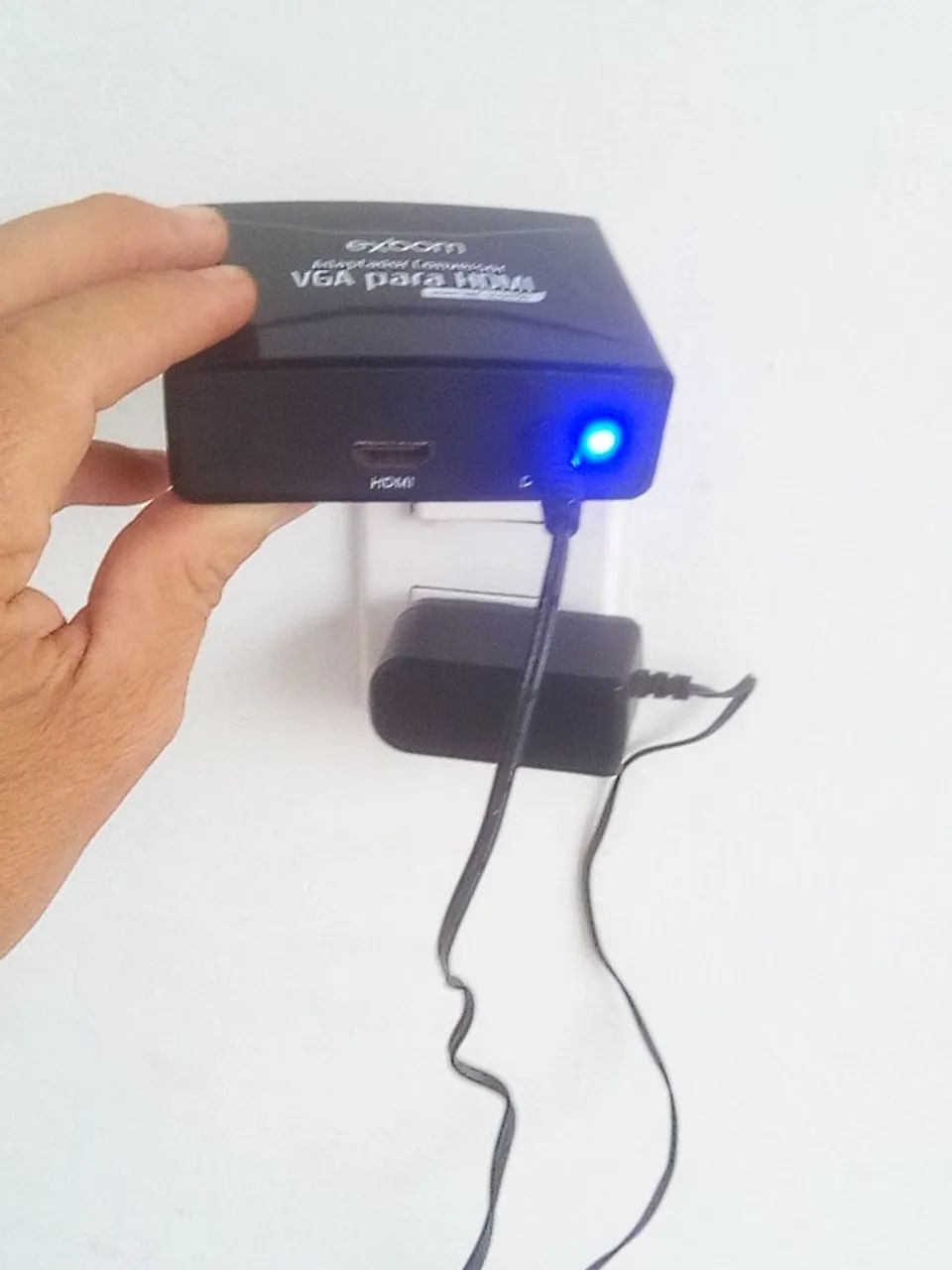 Adaptador conversor VGA x HDMI 