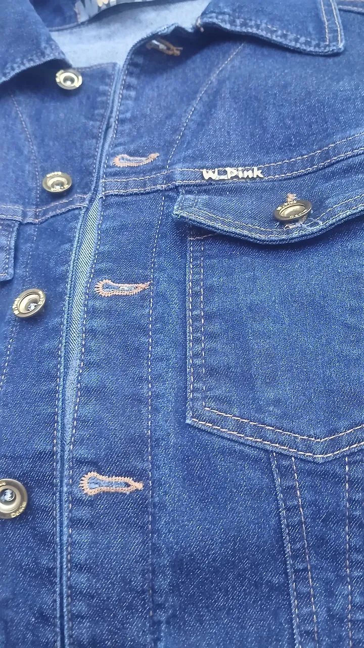 Jaqueta jeans estado de nova - Foto 2