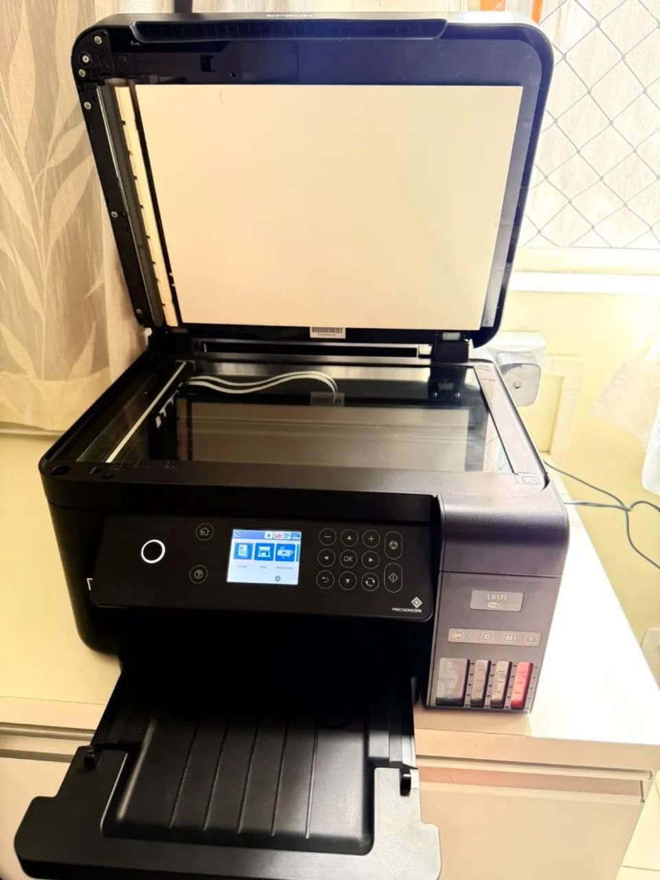 Impressora Multifuncional Epson EcoTank L6171 Wi-Fi Duplex ADF - Impecável - Foto 2
