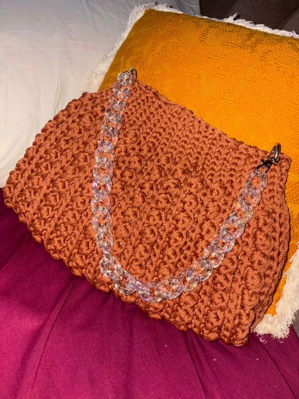 Bolsa de crochê - Foto 3