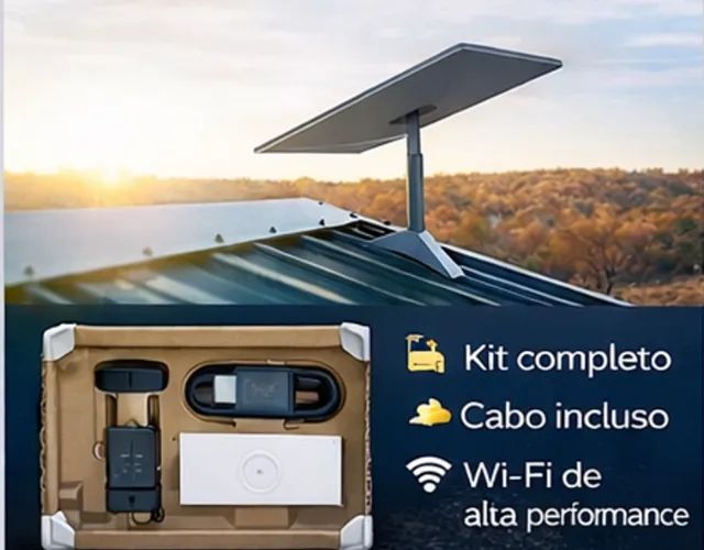 Starlink V4 Internet Satélite Wi-fi 6 Alta Velocidade + 24 meses de Internet - Foto 6