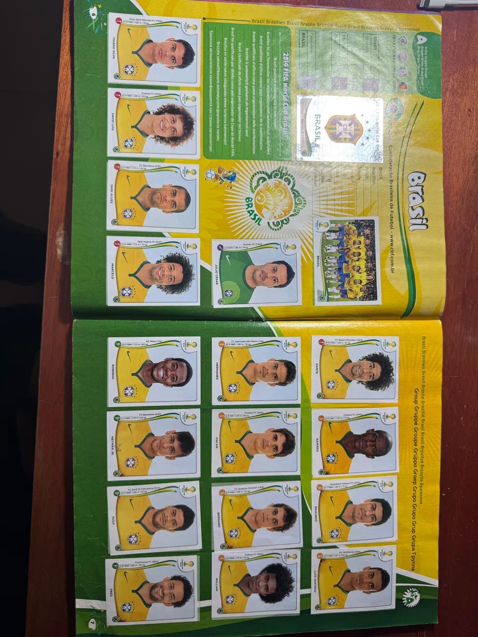 Álbum da copa 2014 + 2018 COMPLETOS! - Foto 3