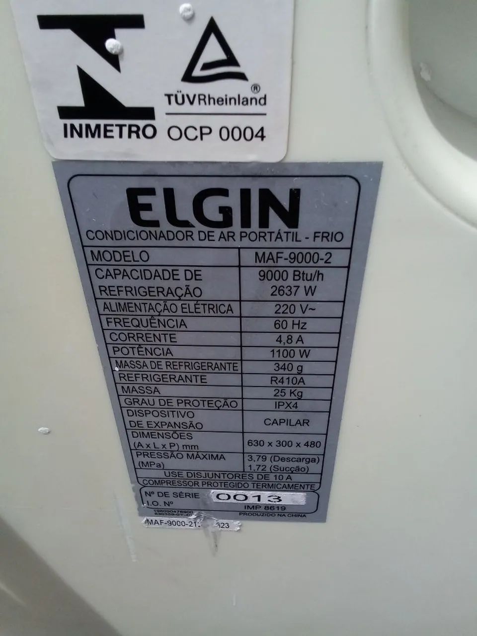 Ar condicionado portátil 