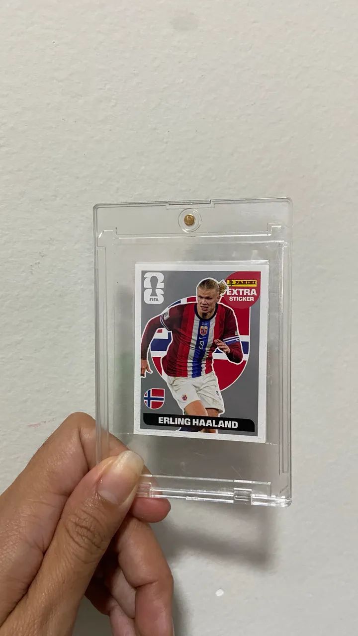 Figurinha Extra Legend Haaland Prata