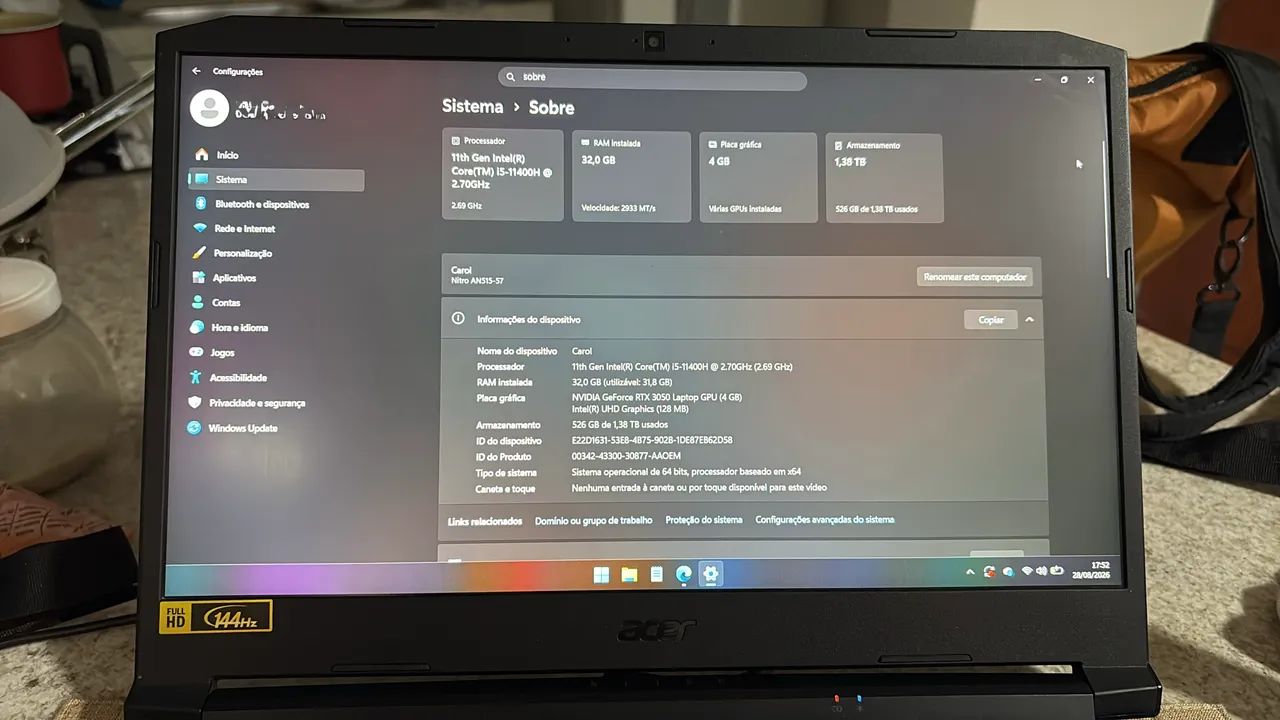 ACER NITRO 5 - Foto 3