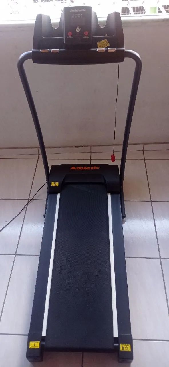 Esteira Athletic Training residencial 120kg - Foto 4