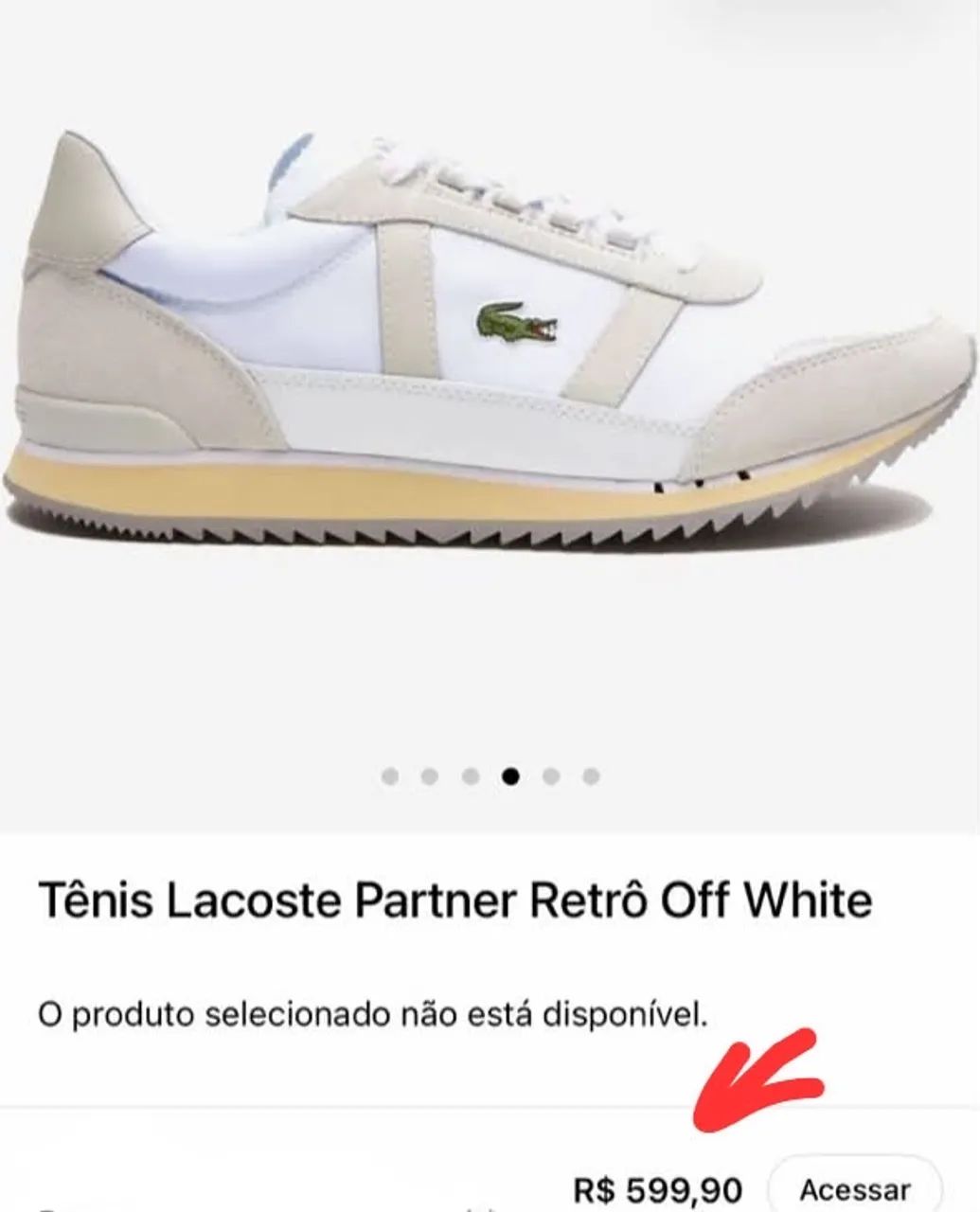 Tênis lacoste partner - Foto 2