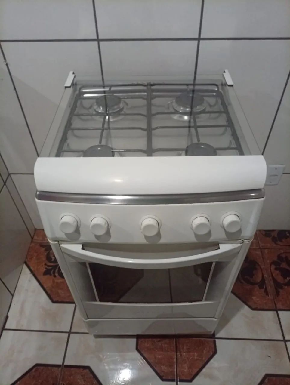 Fogão conservado 